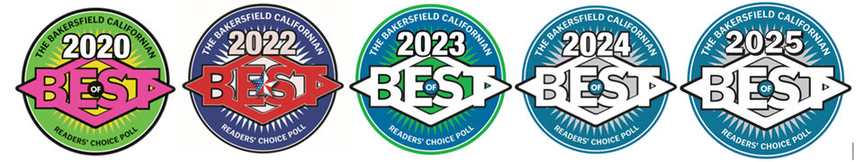 Bowen Accounting Best of Bakersfield awards 2020-2025
